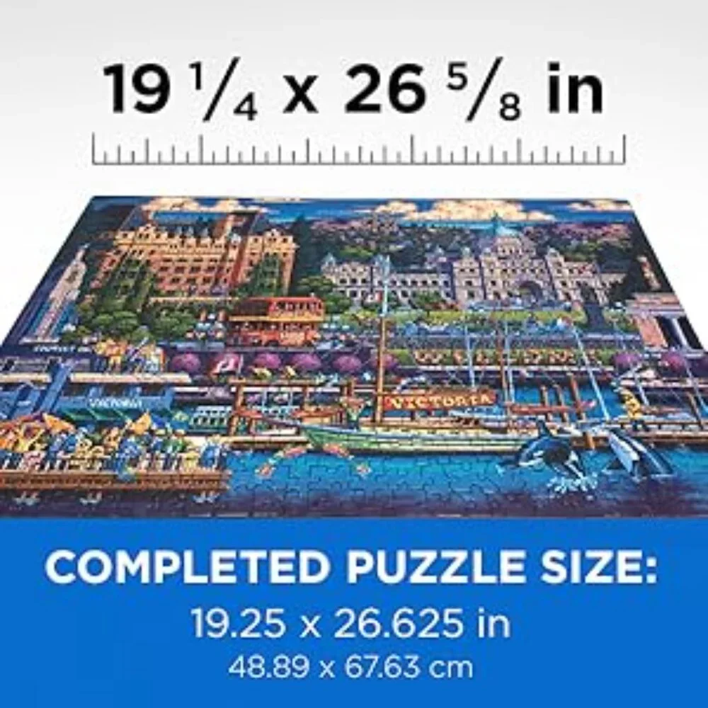 500 Piece Jigsaw Puzzle Dowdle Southern California Map Decor Toy Game Tabletop